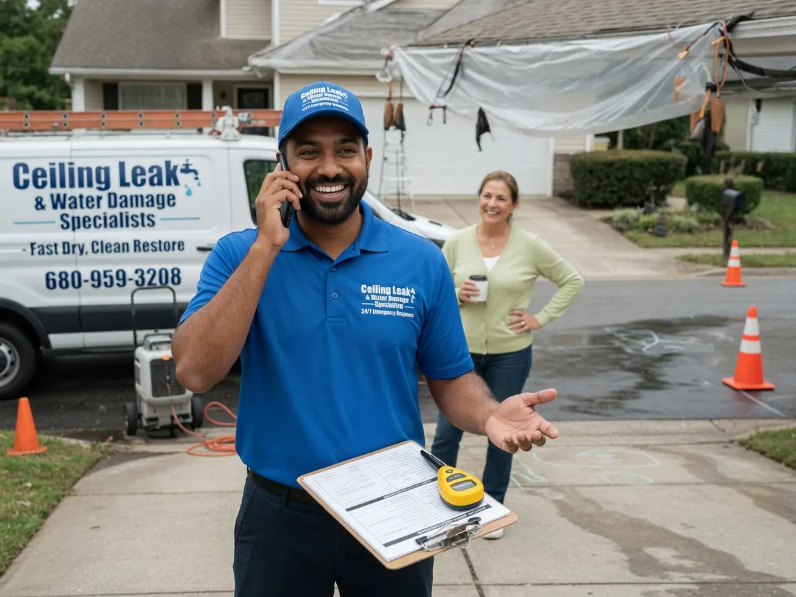 Ceiling Leak Cleanup Honeydew, CA FAQs